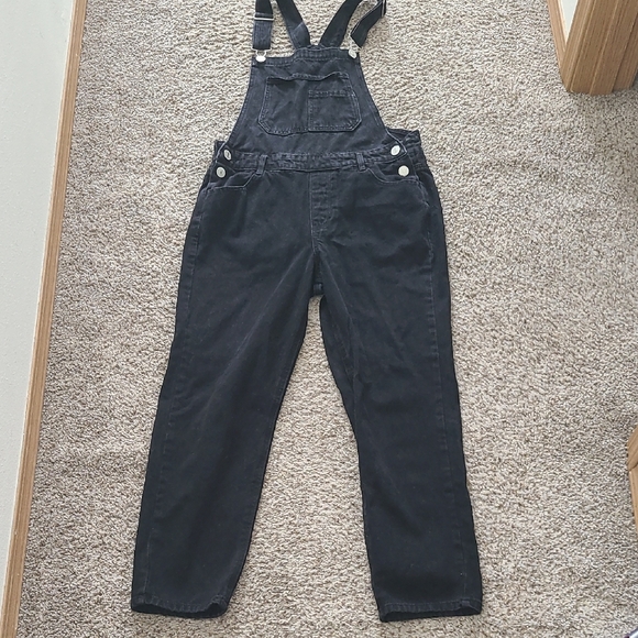 Wallflower Black Overalls Adjustable Straps - Picture 1 of 9